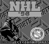 NHL '96 (USA, Europe) Title Screen